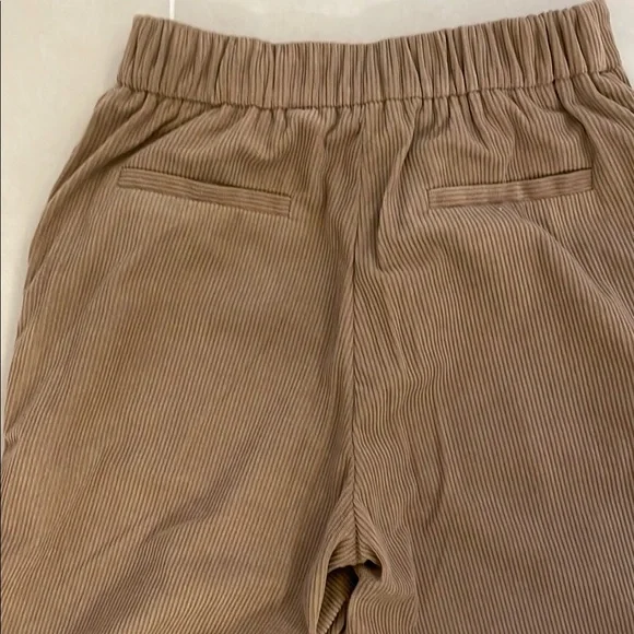 Woman's Sincerely Jules Tan Corduroy High Waist Pants - Picture 7 of 8